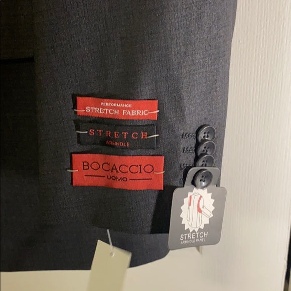 Brand New Men’s Charcoal Grey 3pc Suit - Picture 5 of 6